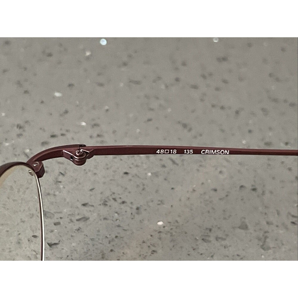 Flexon by Marchon Eyeglasses Frames ONLY Crimson … - image 8